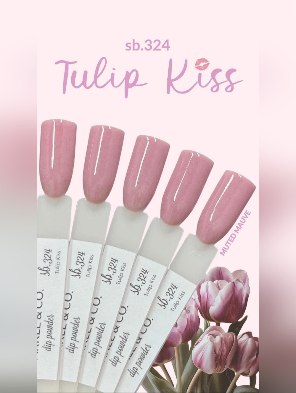 NEW! Sparkle & Co. Tulips Dip Powder Mini Set - Picture 11 of 16